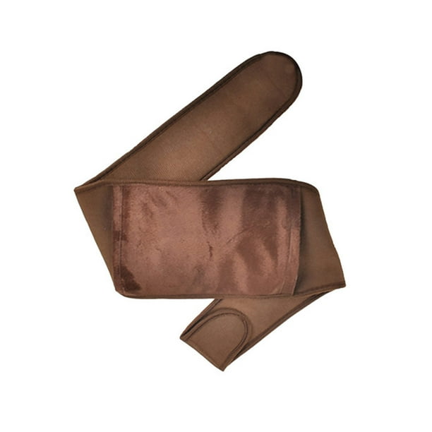 Toystoory Cinturón de calefacción eléctrica, bolsa de agua caliente portátil, correa, cinturón, calentador de invierno para clima frío, Suministros térmicos Café