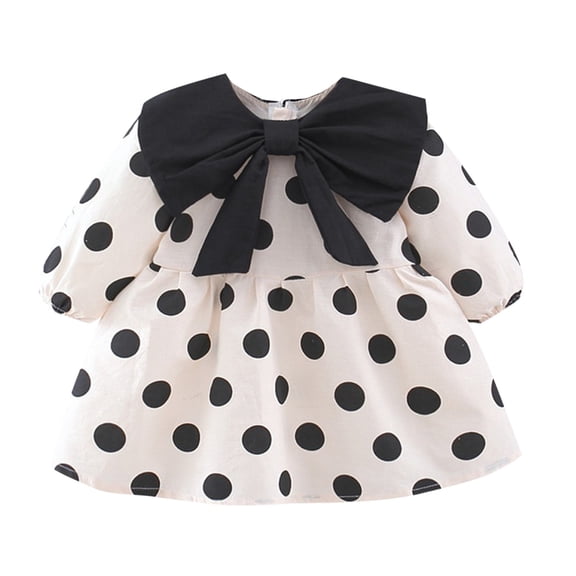 FDDMis Wedding Dress Christmas Dress for Girls Mommy and Me Christmas Dresses Long Red Dress 3t Christmas Little Girl Dresses 10 Year Old Girl Clothes, Black 18-24 Months