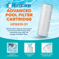 thumbnail image 2 of Hurricane Replacement Spa Filter Cartridge for PJANCS100 & Unicel C8410, 2 Pack, 2 of 8