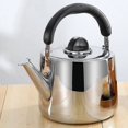 thumbnail image 4 of BR Hervidor con sonido de acero inoxidable 304, tetera de gas de gran capacidad para leche y agua caliente, perfecta para acampar al aire libre, 4 of 5
