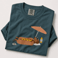 thumbnail image 3 of Dachshund Mom Comfort Colors Shirt, Hotdog Beach Vacation Tee, Cute Funny Weiner Dog Summer Gift, Boho Minimalist, Unisex, 3 of 6