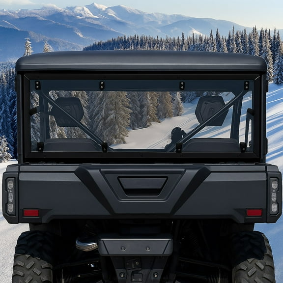 Clear Rear Windshield Back Window for CFMOTO UFORCE 1000 2019-25 1000XL 2022-25