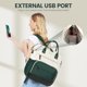 thumbnail image 5 of Laptop Backpack for Women, 15.6 Inch Work Business Backpacks Purse with USB Port, Large Capacity Nurse Bag College Bookbag for School, Waterproof Casual Daypack for Travel, 5 of 5