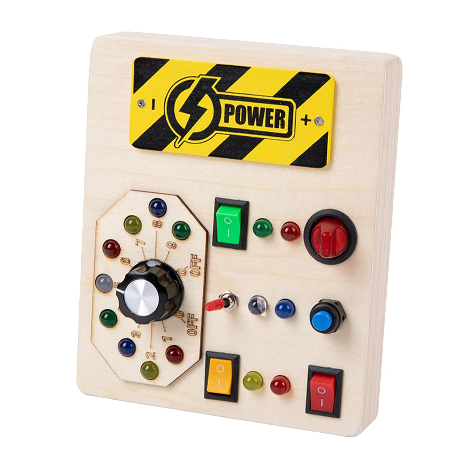 kusrkot Tableau d'Activités Jouet Lumineux Jouet Sensoriel pour Garçons et Filles