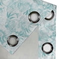 thumbnail image 4 of Ambesonne Floral Grommet Curtain, Vintage Art Blooming Flowers, 50"x108", Seafoam and White, 4 of 5