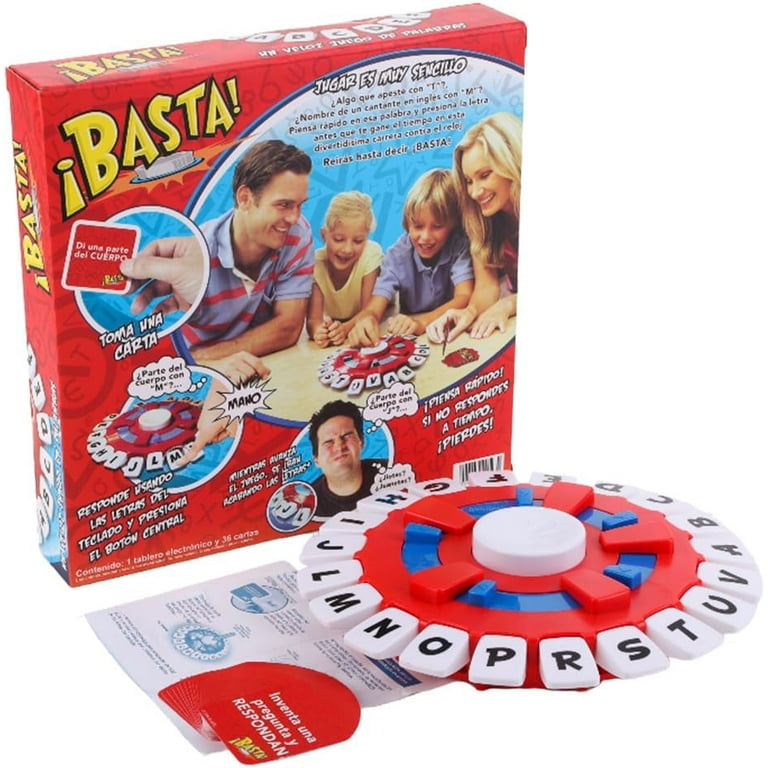 Basta Juego de Mesa en Español para Adultos y Niños, Familiares - Juego de Mesa Español Latino