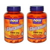 Now Foods - L-Glutamine, Double Strength, 1000 mg, 120 Capsules - 2 Packs