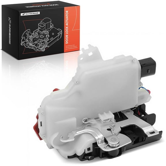 A-Premium Rear Right Passenger Side Door Lock Actuator | Compatible with Volkswagen Jetta 2005-2014, GTI 2007-2009, Rabbit 2006-2009