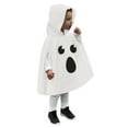 thumbnail image 3 of RMGVDSD Toddler Baby Boys Girls Halloween Clothes White Ghost Face Robe Cape Hooded Robe Hallowmas Fancy Party Kids Dress Up Outfit Cute Baby Clothes Top 3-4 Years, 3 of 8