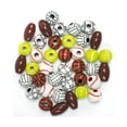 thumbnail image 2 of Cousin Fun Pack Acrylic Sports Beads, 1 oz, Assorted Balls, 2 of 2