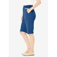 thumbnail image 3 of Woman Within Plus Size 7-Day Knit Bermuda Shorts, 3 of 3