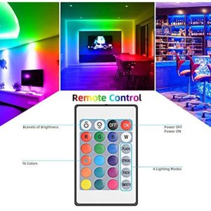 Ruban flexible arrière-plan éclairage bandes LED LED Bande d'éclairage RGB DC5V Ruban de lampe flexible USB TV Éclairage de fond LED Bandes avec télécommande