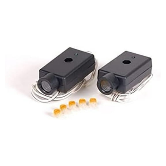 LiftMaster 41A4373 ATS Safety Photo Beam Sensor Kit - Garage Door Opener Replacement Parts - Compatible with ATS Openers - Safety Sensor Kit for Garage Door Safety