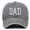 A1 Grey, variant on Dad Hats For Men,New Dad Gifts For Husband,Fathers Day Birthday Gifts,Washed-Cotton Plain Baseball Cap,Vintage Adjustable Unstructured Hats,Embroidered Soft Crown Hat,Dad Gang Hat Summer Sun Hat