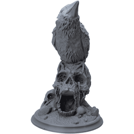 The Ravens Den Tower - 12 Inch Tall Dice Tower, 3D Printed, Tabletop RPG, DND Accessories, Dice Tower, Dice Accessories, Role Playing Game