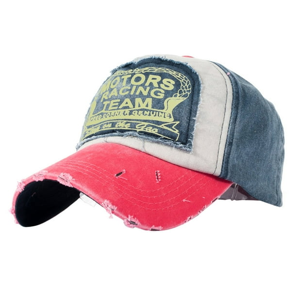 Minnieouse Hombre Mujer Liso Ajustable Gorra Béisbol Camionero Deporte Sombrero Sombreros Borde rojo de sandía Minnieouse PS1252-10
