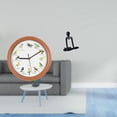 thumbnail image 2 of Reloj de pared con diseño de pájaro, decorativo, con sonido de pájaro cantor, material PP único, ideal para sala de estar, dormitorio, oficina y decor, 2 of 8