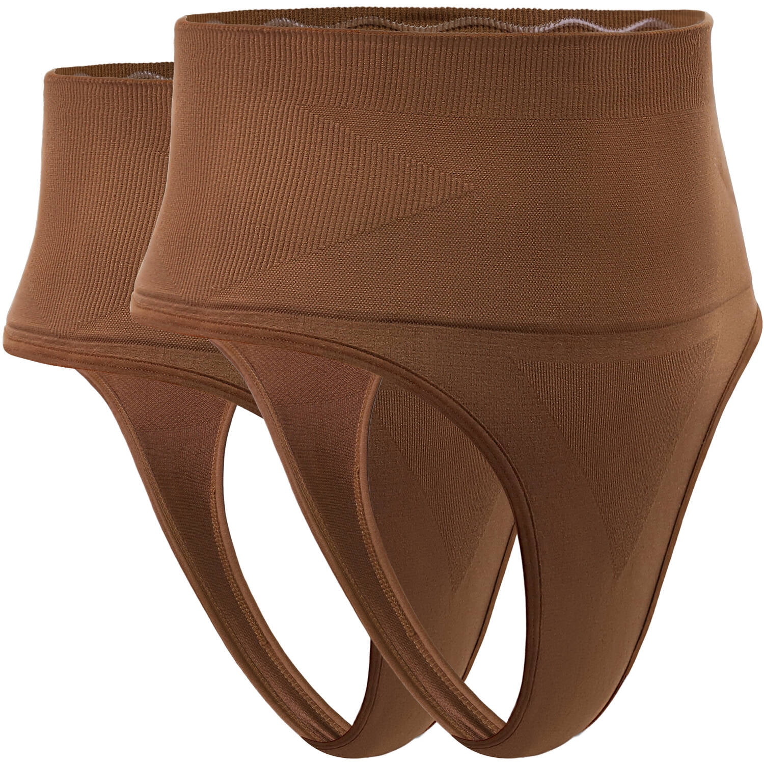 DREAM SLIM Women's High-Waist Seamless Body Shaper Briefs Firm Tummy Control Slimming Shapewear