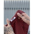 thumbnail image 4 of COOFANDY Mens Button Down Short Sleeve Shirts Casual Dress Shirts Buffalo Plaid Shirt 75% Cotton, 4 of 7