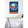 thumbnail image 6 of NHL New York Islanders - Logo 21 Wall Poster with Pushpins, 22.375" x 34", 6 of 6