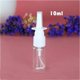 thumbnail image 4 of 3 botellas de spray nasal, botella de spray de niebla, transparente, vacío, para el cuidado de la rinitis, pulverizador directo, contenedor para aceites esenciales salinos, 0.3 fl oz, 4 of 5