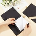 thumbnail image 3 of 1 Bag 2Pcs 4 Layers Silver Polishing Cloth Jewelry Cleaning Cloth Sterling Silver Anti-Tarnish Cleaner Rectangle Black 28.8x18.1x0.18cm, 3 of 6