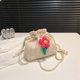 thumbnail image 2 of Bolso bandolera de verano Bolso de paja de playa tejido informal Cordón para el trabajo (Estilo 4) Sywqhk Para Estrenar, 2 of 9