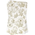 thumbnail image 2 of Gift Boutique Floral Guest Napkins, 100 Count 3-Ply Disposable Paper Towels, Gold Flower Design, Spring Party, Bathroom, Dinner, Wedding Supplies, 2 of 8