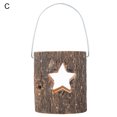 thumbnail image 2 of Zeus Wooden Candle Holder Decorative Easy to Use Exquisite Christmas Candlestick for Household, 2 of 7