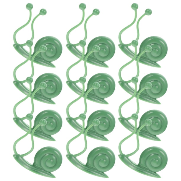 WASHWEPE 50Ud Clips De Pared Para Plantas Soporte Para Enredaderas Material Plástico Y Resistente