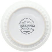 CorningWare FS16 16 oz/ 473mL Round French White Casserole Dish