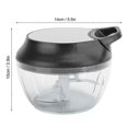 thumbnail image 5 of Manual Garlic Ginger Grinder - Multifunctional Kitchen Chopper & Mincer, 5 of 5