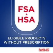 BAND-AID Brand Hydro Seal Hydrocolloid Bandages, Large, 6 Count
