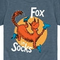 thumbnail image 3 of Dr. Seuss - Fox In Socks Jumping  - Toddler & Youth Short Sleeve Graphic T-Shirt, 3 of 6