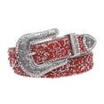 thumbnail image 2 of Western Cowboy Rhinestone Bling Mesh Stone Belt - Multi Color Options, 2 of 5
