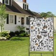 thumbnail image 4 of Halloween Pattern Fall Garden Flags 28"x40" Double Side,Small Yard Flags for Outside,Outdoor Fall Decor,Autumn Funny Garden Flag Yard Decoration, 4 of 5