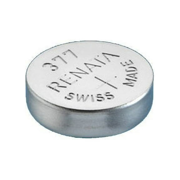 RENATA WATCH BATTERY 1.55V SWISS MADE BATTERIES 377 SR626SW 100 Pieces by Renata