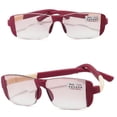 thumbnail image 3 of Gafas de lectura con luz azul para hombre y mujer, lentes elegantes y cómodas, protección ocular, a la moda, 3 of 4
