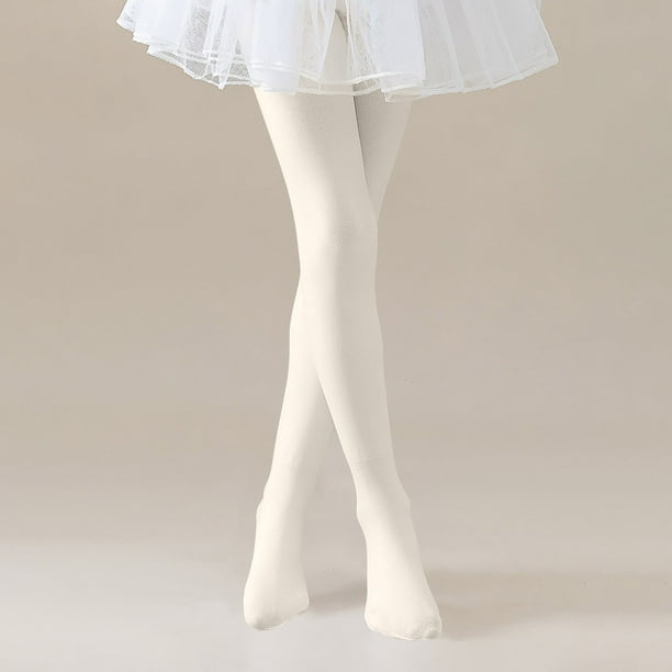 Pantalones largos, leggings, medias de invierno, pantimedias gruesas, leggings con pelo de garra para niñas, calcetines para bailar los pies, tops de algodón para niñas