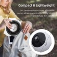 thumbnail image 2 of 80cm/31.5in Quick Release Lantern Softbox Professional Bowens Mount Softbox Inflatable Easy Installation with Air Pump USB Cable for Photography Studio Photography Portrait Live Stream, 2 of 7