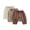 Brown, variant on 3 Packs Toddler Baby Boys Girls Harem Pants with Pockets Baggy Cargo Pants Barrel Pants Elastic Waist Balloon Long Pants Boho Muslin Basic Bottoms Hippie Baby Clothes