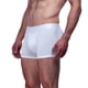 thumbnail image 4 of Paquete de 3 Boxers Cortos Para Hombre Ajustado De Algodón Pima y Tela Spandex Unbranded Co  Short Trunk 3 Pack White 2XL (41 44), 4 of 6
