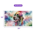 thumbnail image 5 of Hippie German Shorthaired Pointer Portrait Watercolor Tie-Dye Vintage Styles Doormat GSP Lover Dog Gift Indoor Outdoor Welcome Mat - 00014, 5 of 5