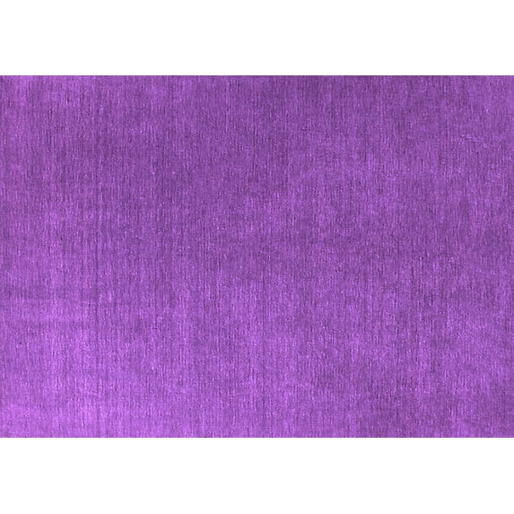 Ahgly Company Indoor Rectangle Oriental Purple Industrial Area Rugs, 7' x 10'