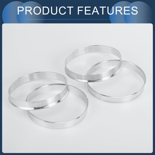 Unique Bargains Hub Centric Rings, 66.1mm ID to 67.1mm OD Vehicle