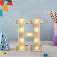 thumbnail image 6 of Limited Time Deal karymi Letters Lights Alphabet Lamp LED Letter Lighting Letter Light Illuminated Letters Night Lights Decoration for Birthday Party Wedding Children’s Room Weekly flyer, 6 of 6