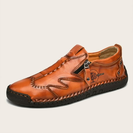 

Men‘s Loafer Shoes PU Leather Hand-made Shoes Formal Shoes Spring And Summer