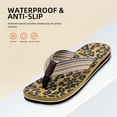 thumbnail image 4 of Women's Woven Flip Flops Comfortable Arch Support Slide Sandals for Women Slip On Summer Beach Sandals with Braided Strap Ladies Lightweight Soft Yoga Mat Cushion Walking Thong Sandals Slippers, 4 of 6
