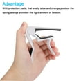 thumbnail image 4 of Guitar Capo Silver Tone for Acoustic Guitar, Bass, Pack of 1, 4 of 5