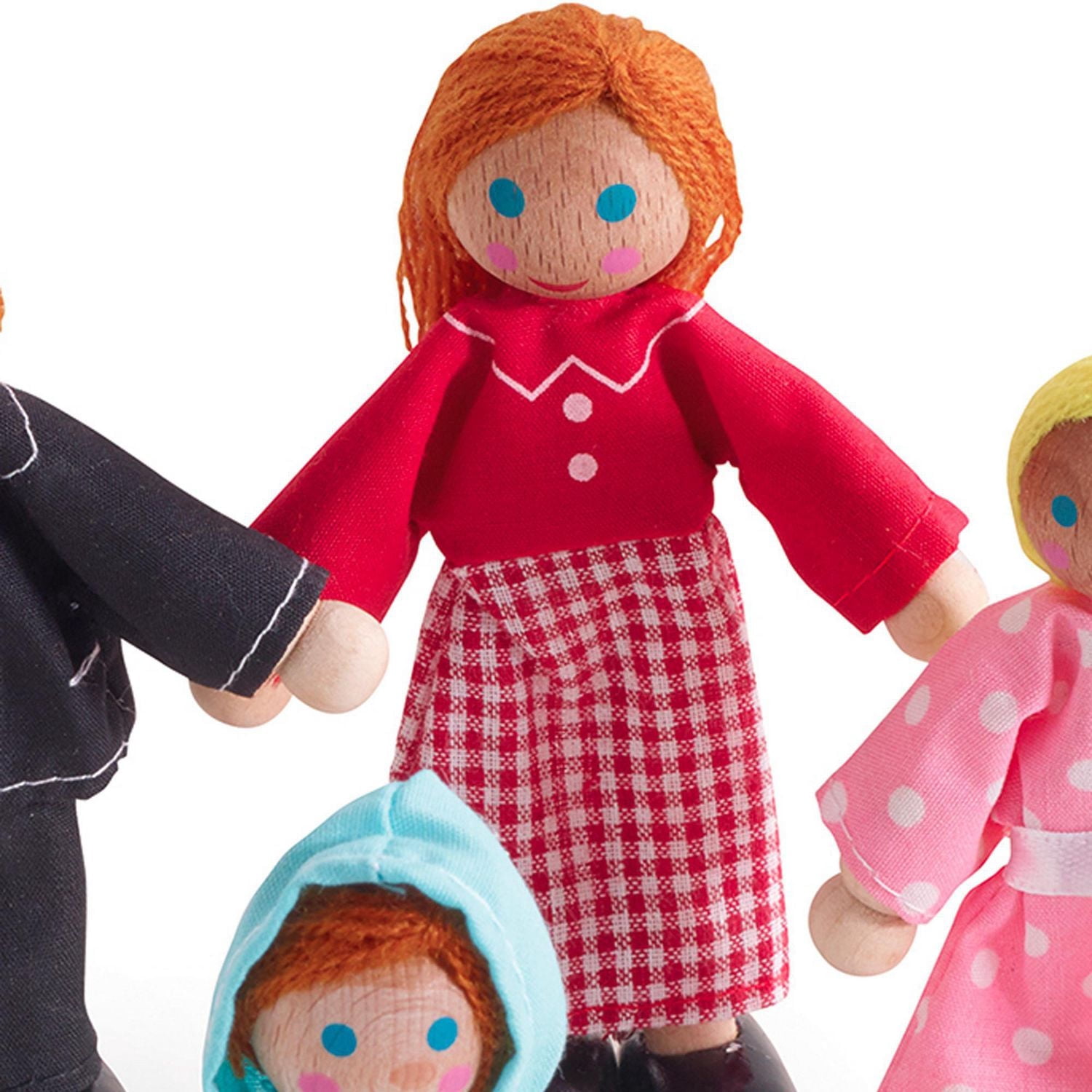 Spark Wooden Doll House Figure Set